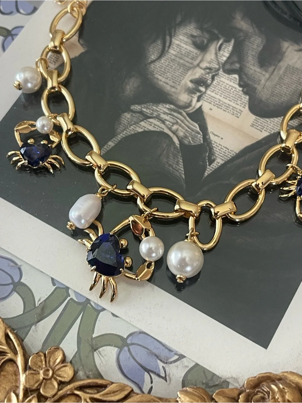 Kate Spade Gold Claws Out Crab Charm Bracelet - Picture 7 of 7